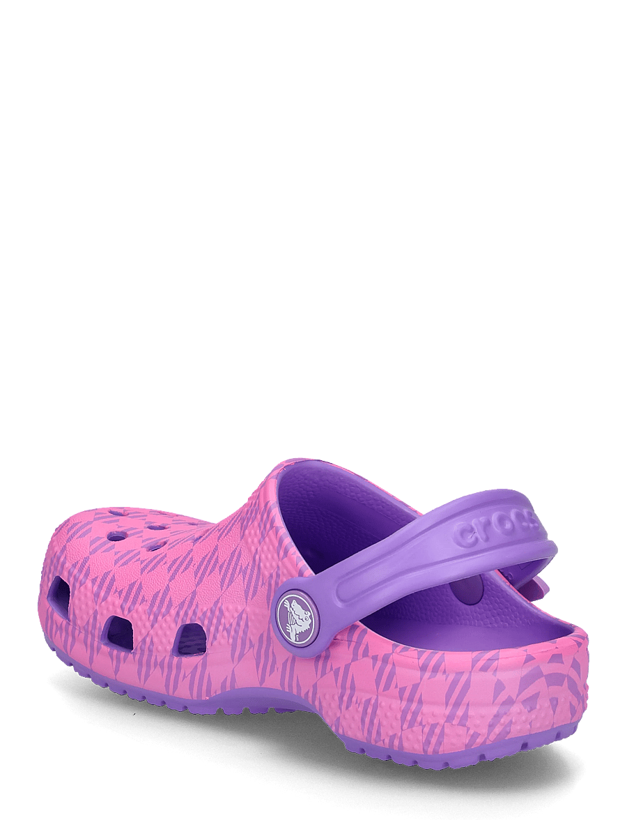 Crocs - Classic Plaid and Stars Clog T - clogs - purple bolt/pink punch - 1