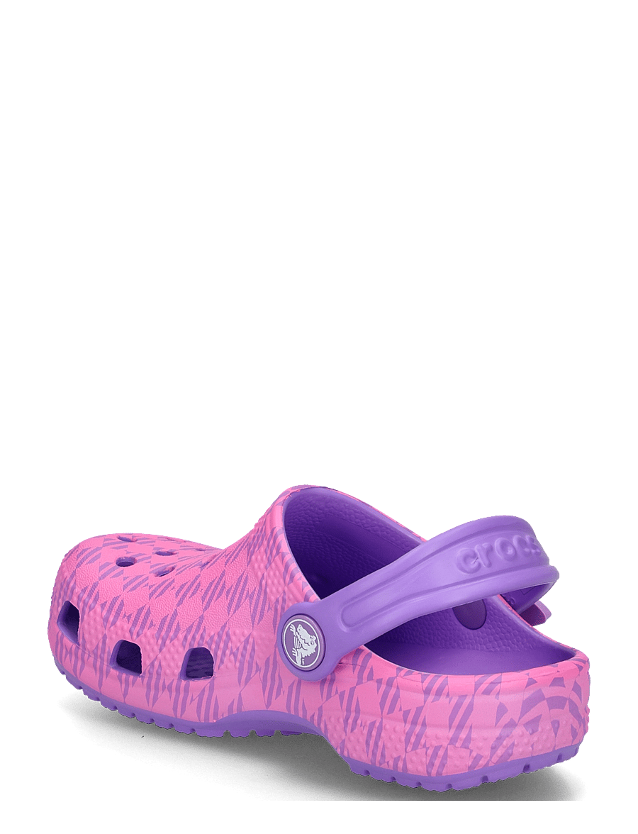 Crocs - Classic Plaid and Stars Clog T - clogs - purple bolt/pink punch - 1