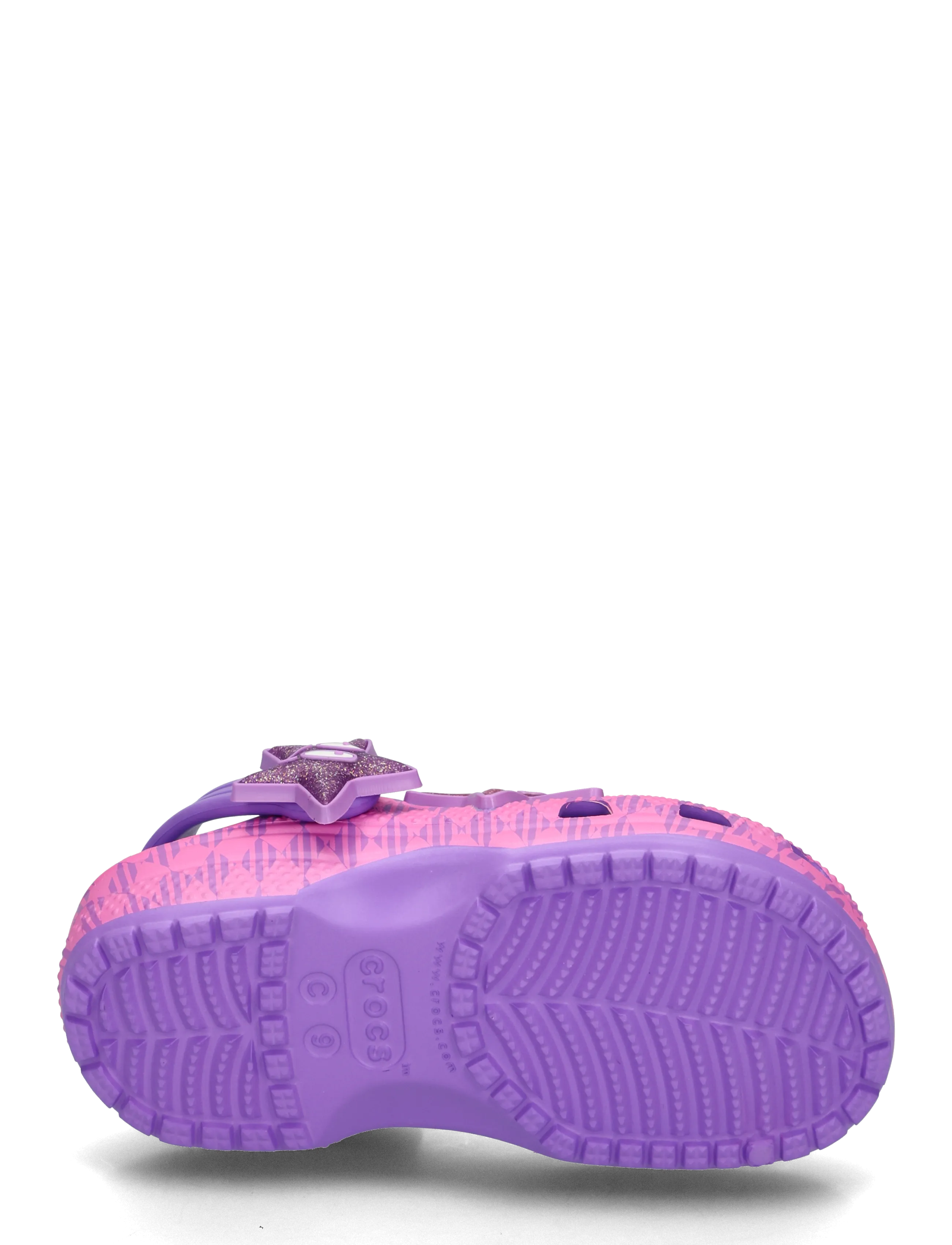 Crocs - Classic Plaid and Stars Clog T - clogs - purple bolt/pink punch - 4