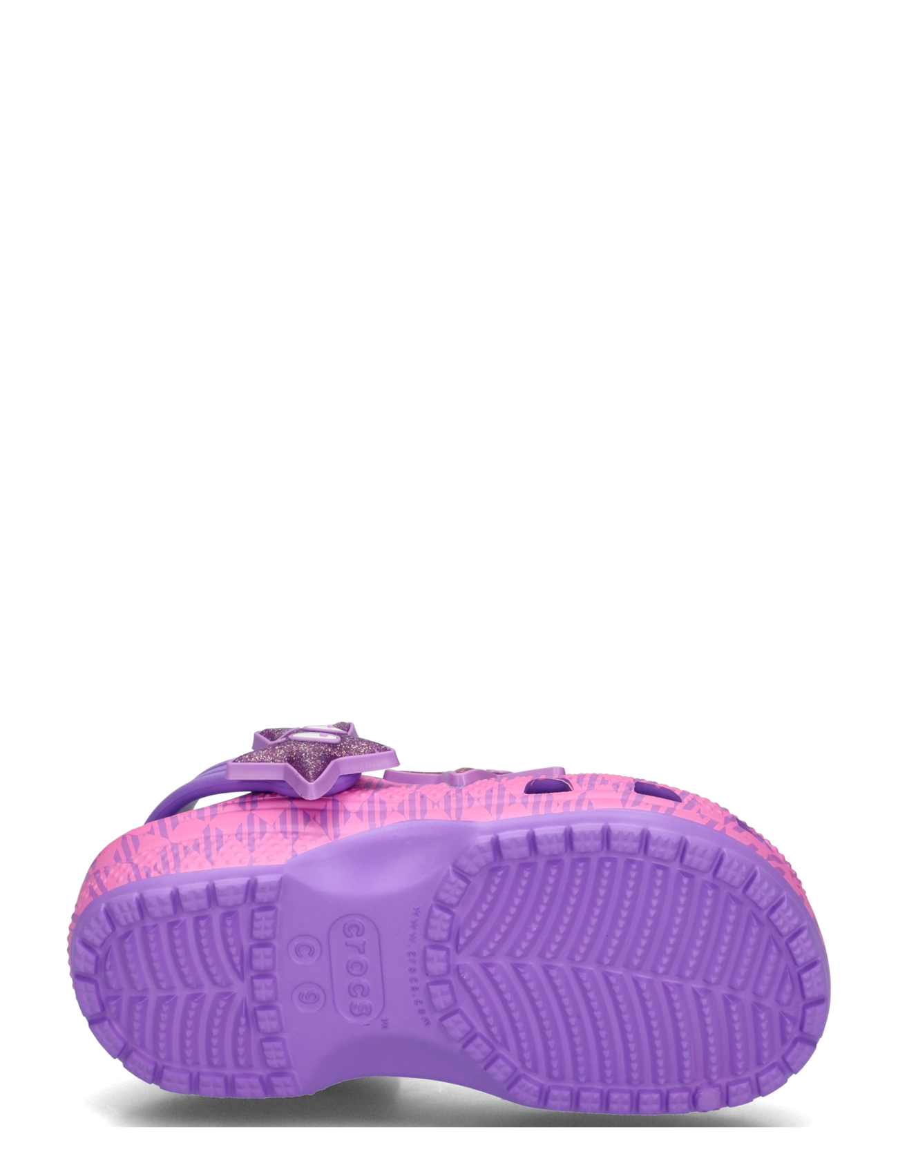 Crocs - Classic Plaid and Stars Clog T - clogs - purple bolt/pink punch - 4
