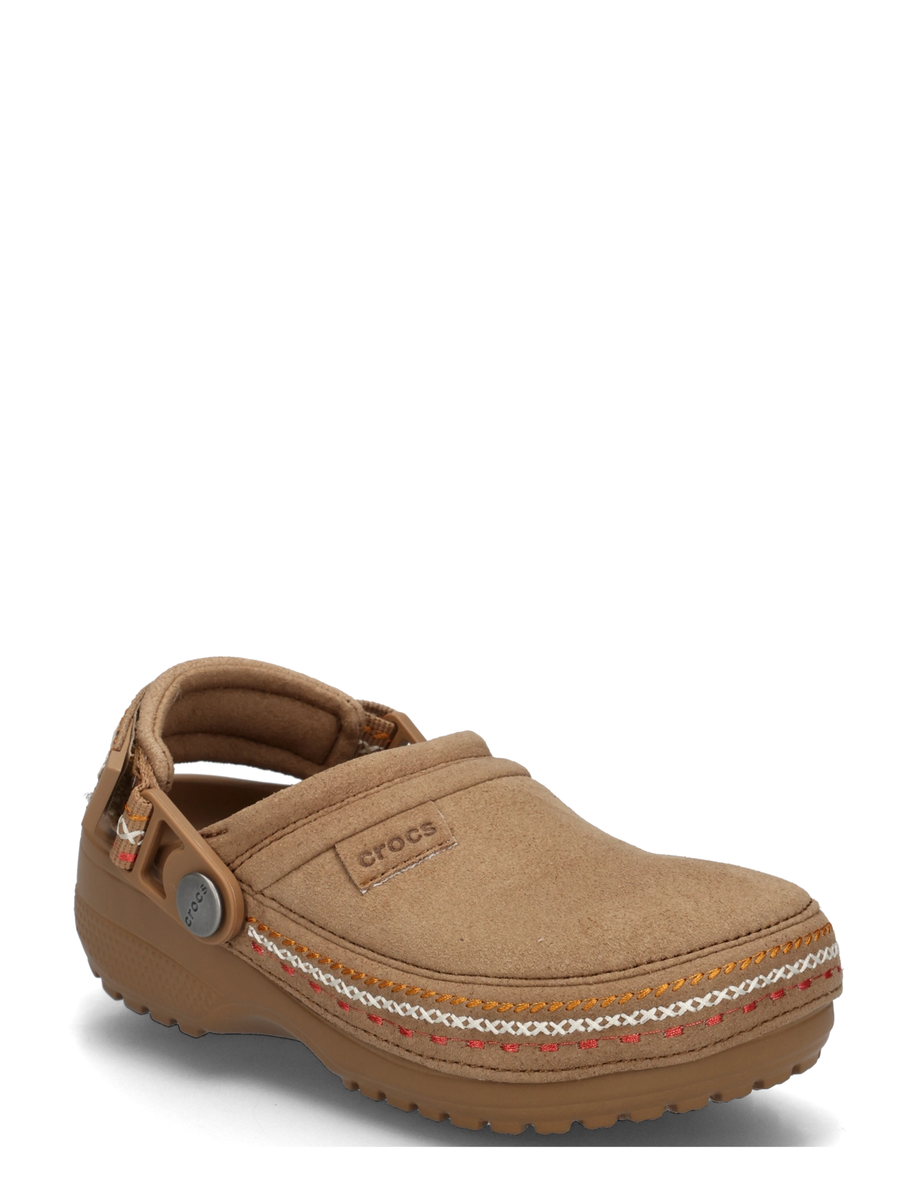 Crocs Crafted Vegansuedestitch Clg K, 36/37, Brown, Sko > Træsko, Børn