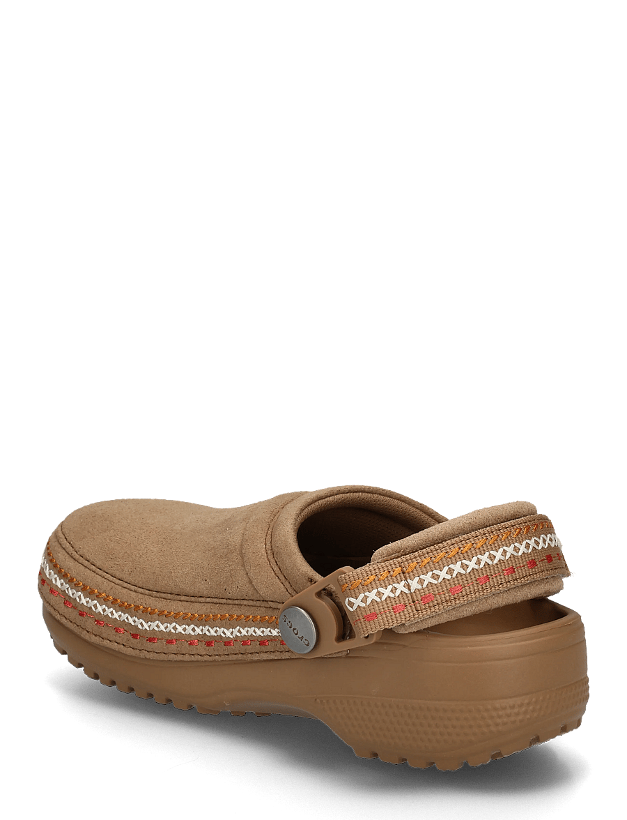 Crocs - Crafted VeganSuedeStitch Clg K - clogs - sepia - 1