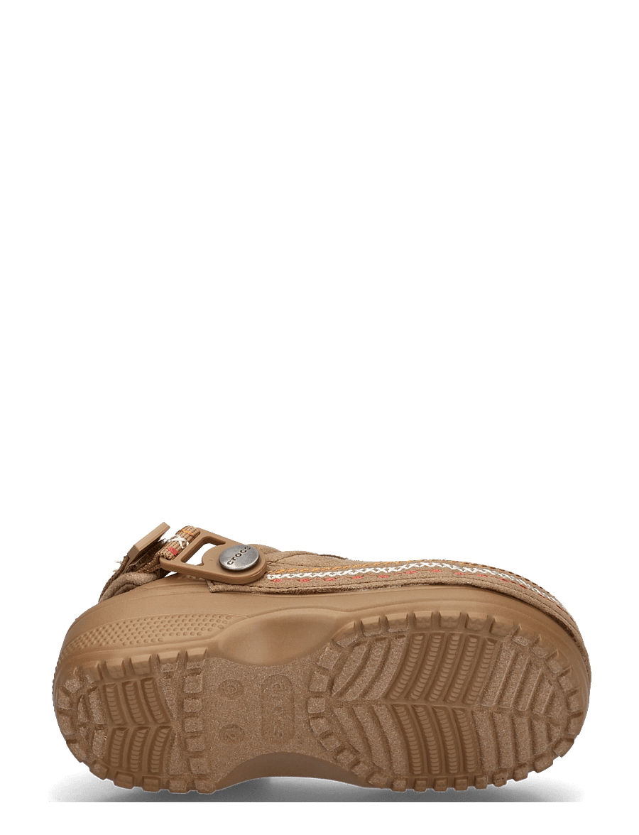 Crocs - Crafted VeganSuedeStitch Clg K - clogs - sepia - 4