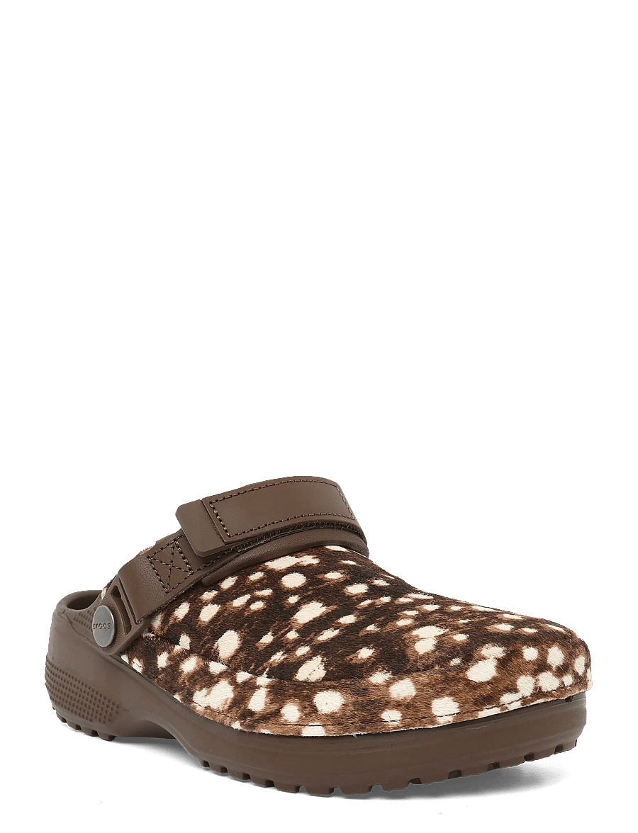 Crocs - Crafted Pony Hair Clog - clogs - carob - 0