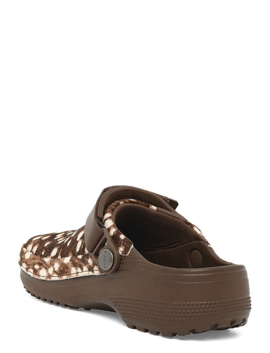 Crocs - Crafted Pony Hair Clog - clogs - carob - 1