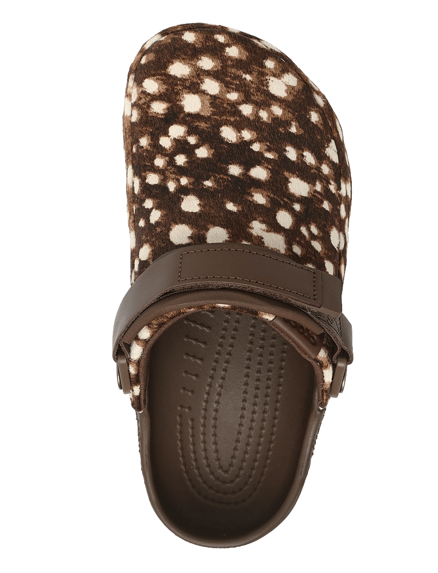Crocs - Crafted Pony Hair Clog - clogs - carob - 3
