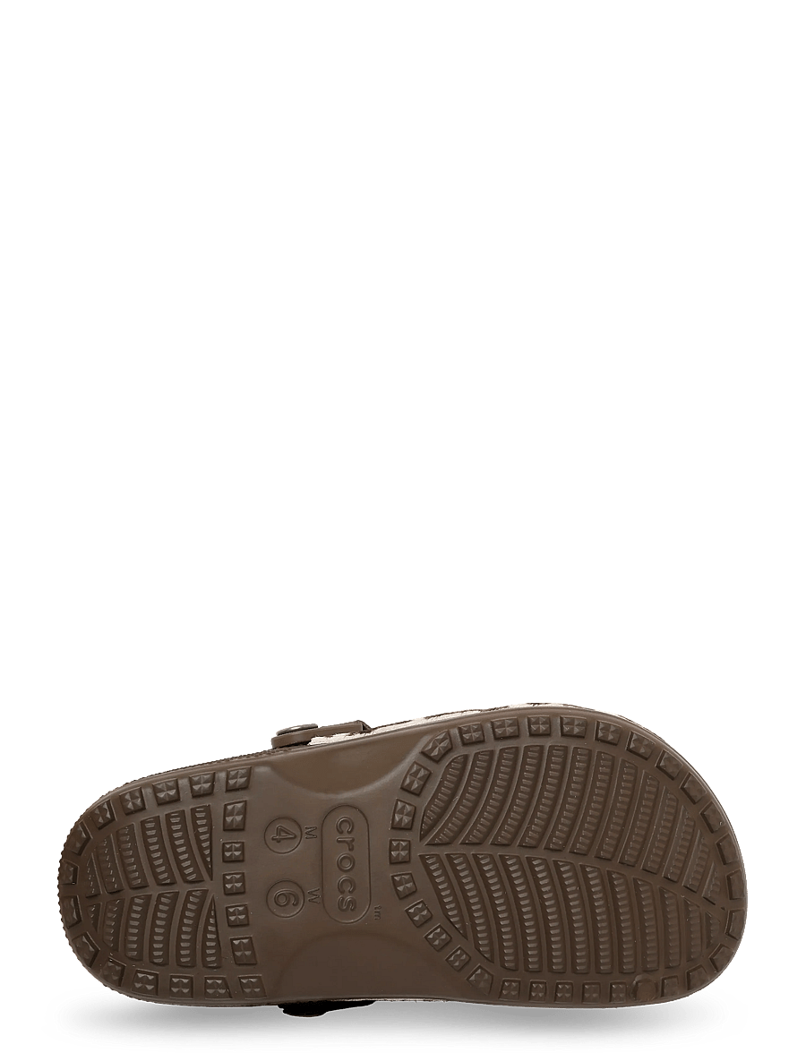 Crocs - Crafted Pony Hair Clog - clogs - carob - 4