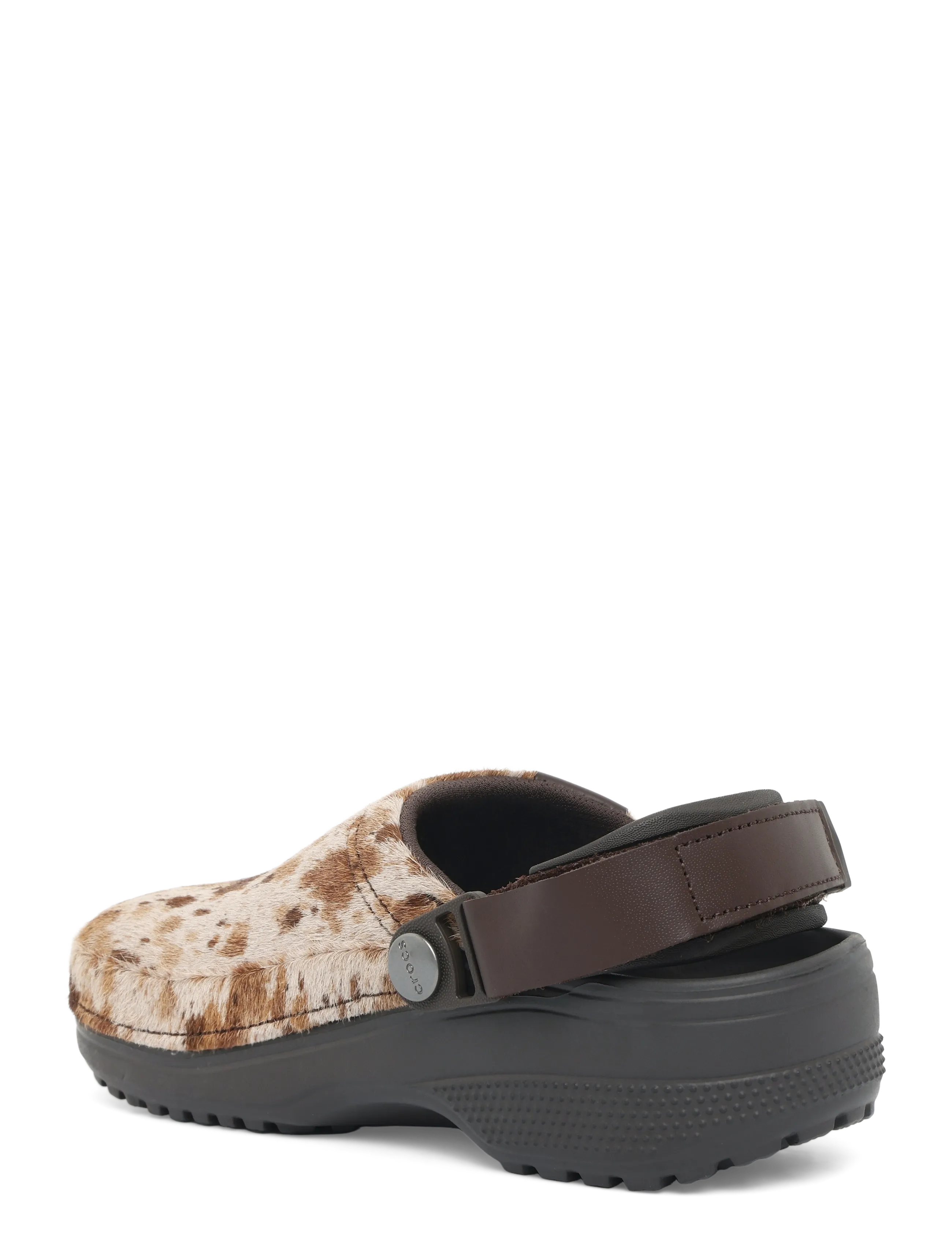 Crocs - Crafted Pony Hair Clog - clogs - espresso - 1
