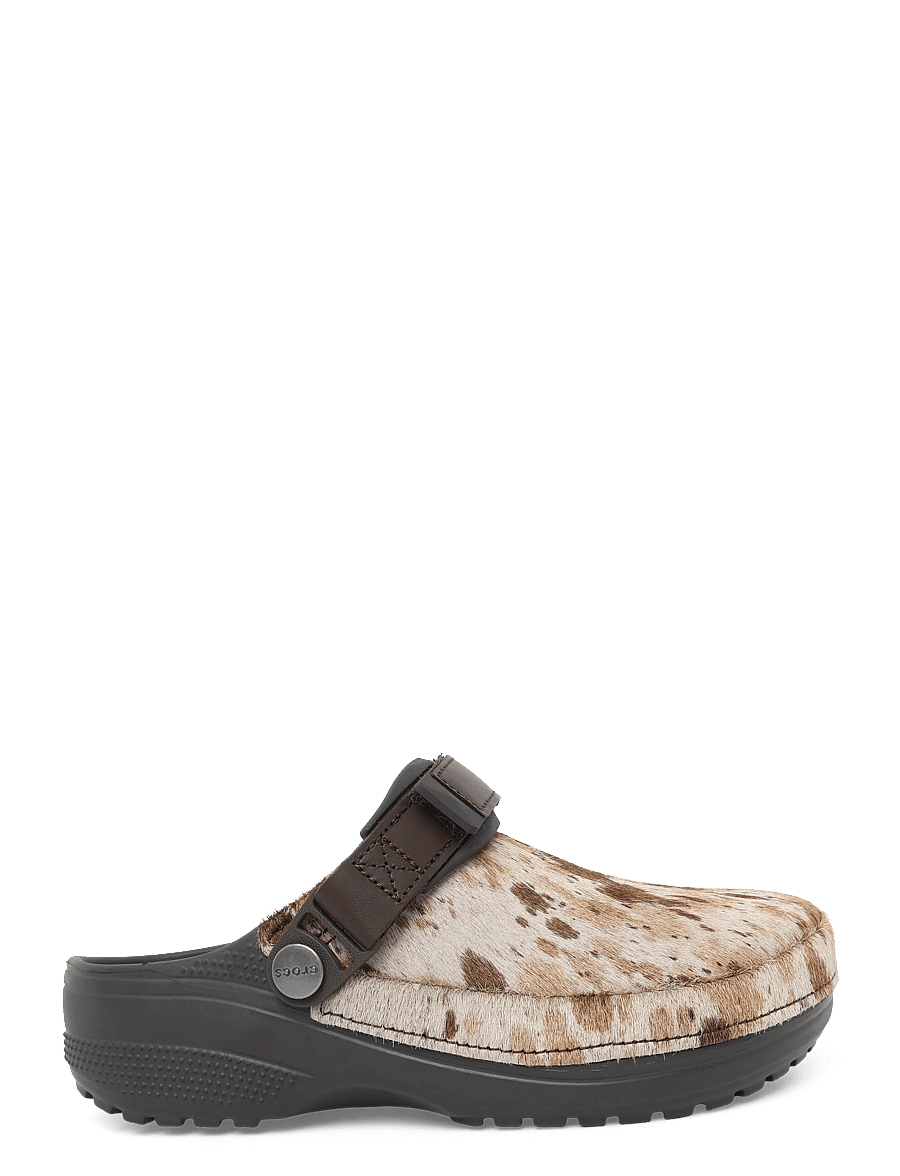 Crocs - Crafted Pony Hair Clog - clogs - espresso - 2