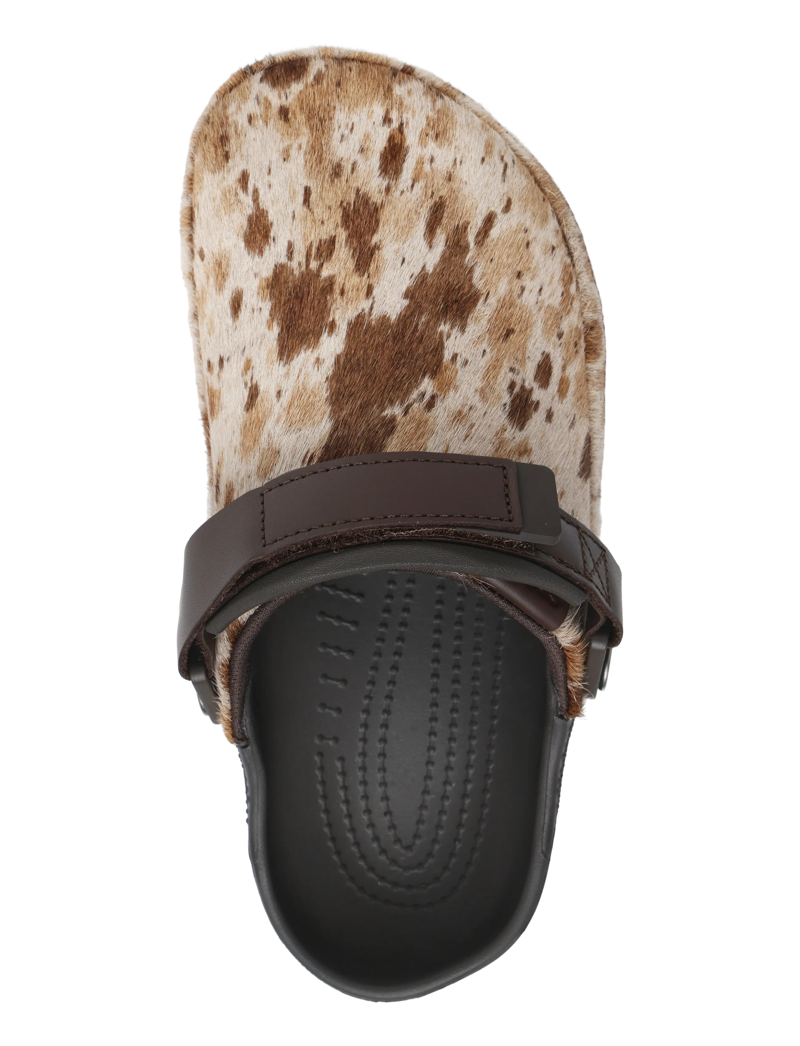 Crocs - Crafted Pony Hair Clog - clogs - espresso - 3