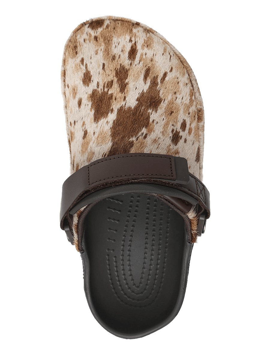 Crocs - Crafted Pony Hair Clog - clogs - espresso - 3