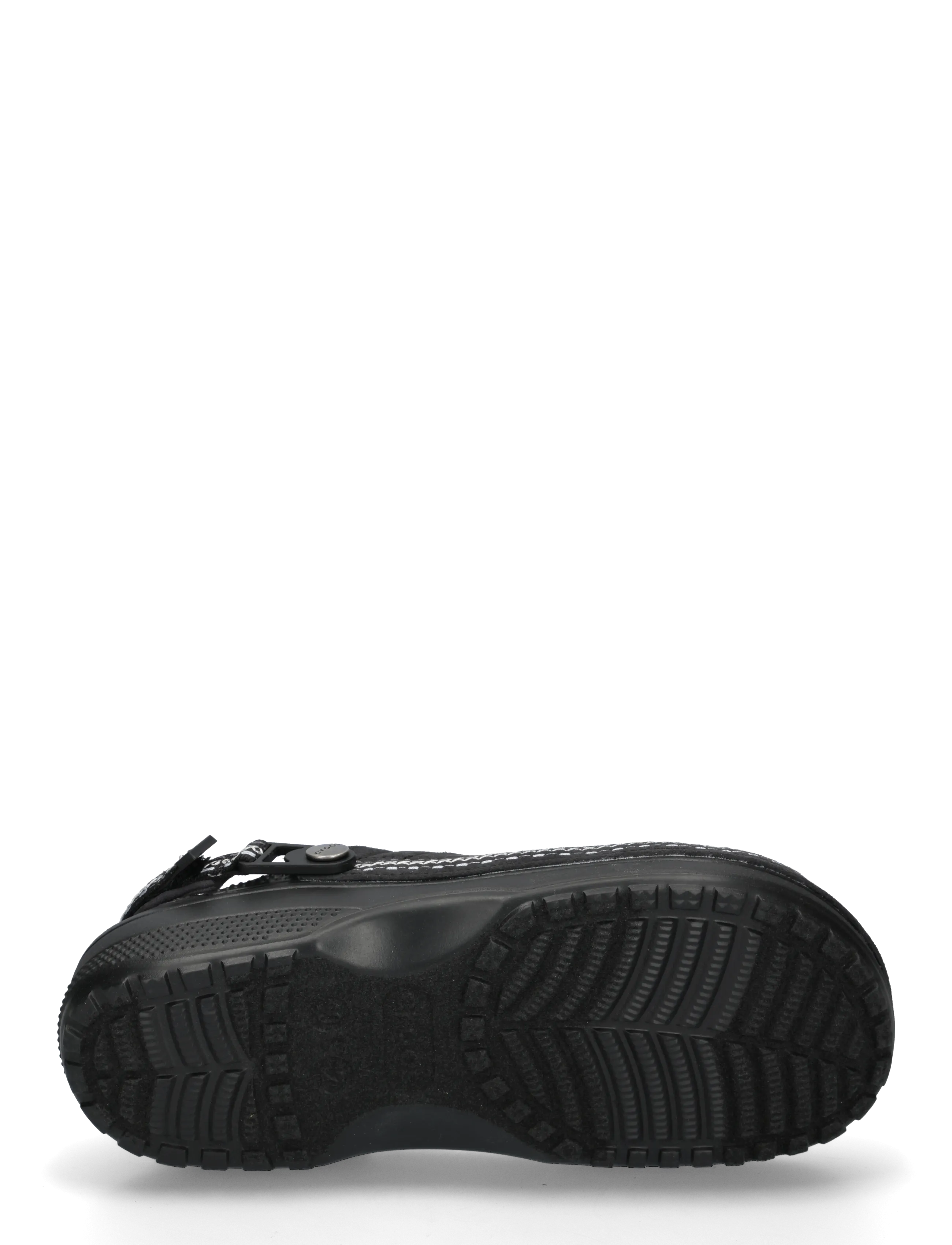 Crocs - Crafted Vegan Suede Stitch - pantoletten & clogs - black - 4