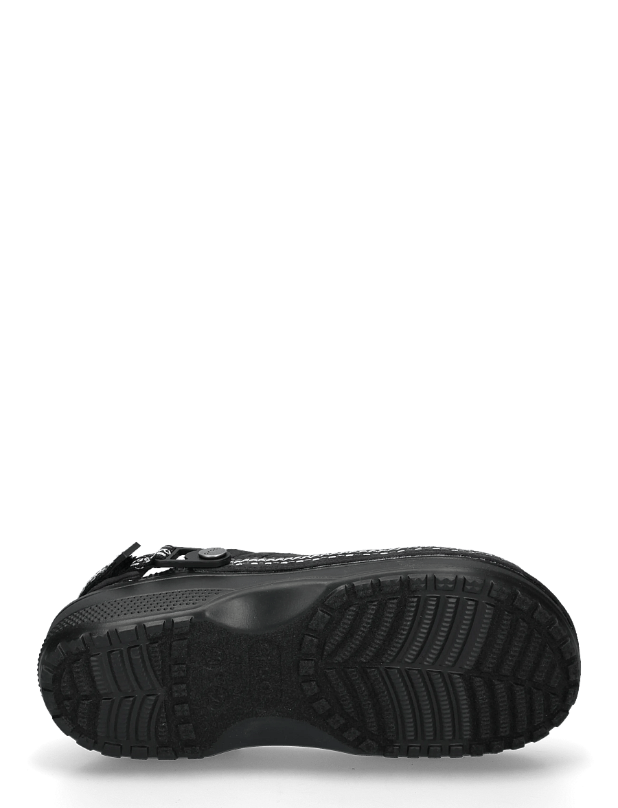 Crocs - Crafted Vegan Suede Stitch - pantoletten & clogs - black - 4