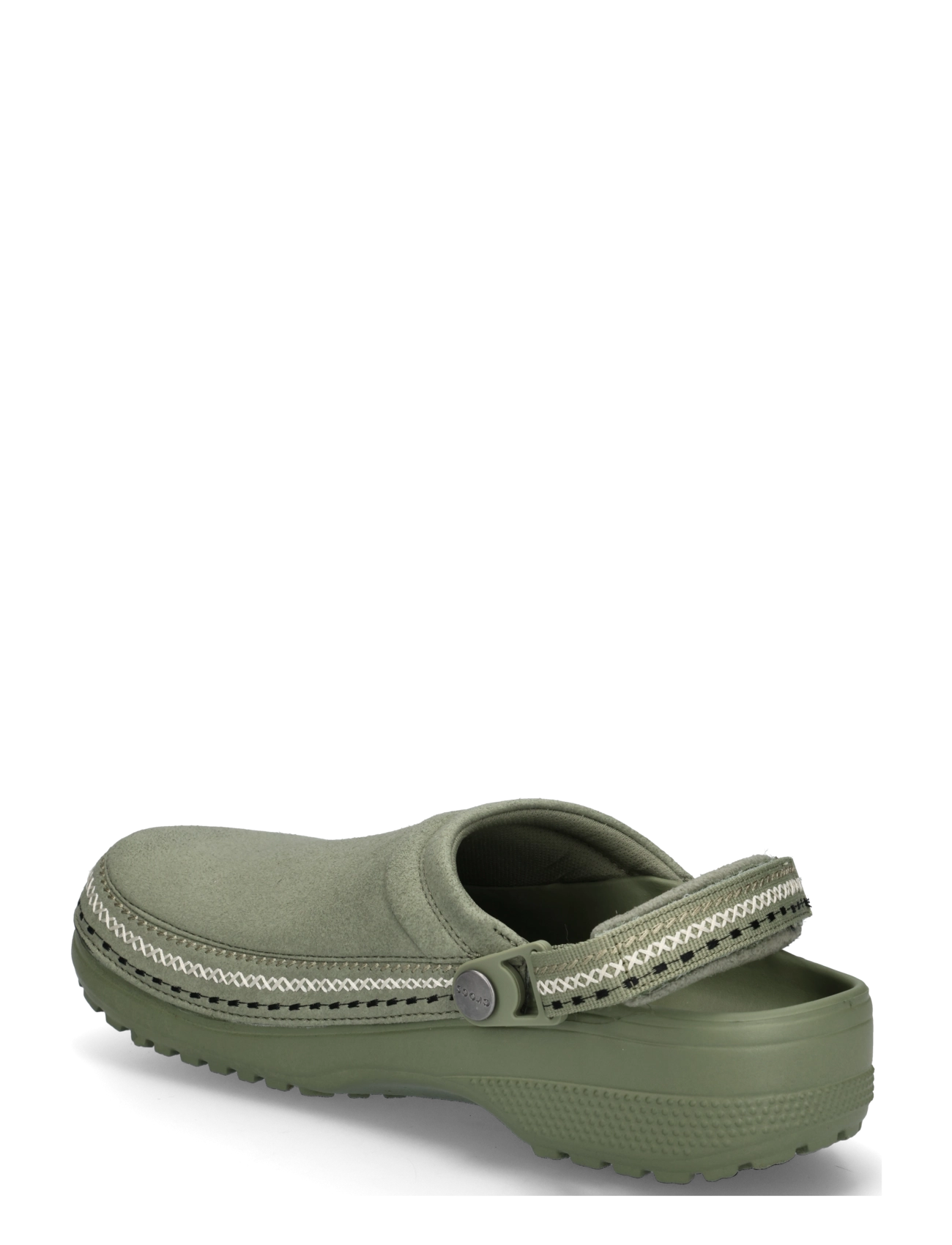 Crocs - Crafted Vegan Suede Stitch - mulor & clogs - cargo - 1