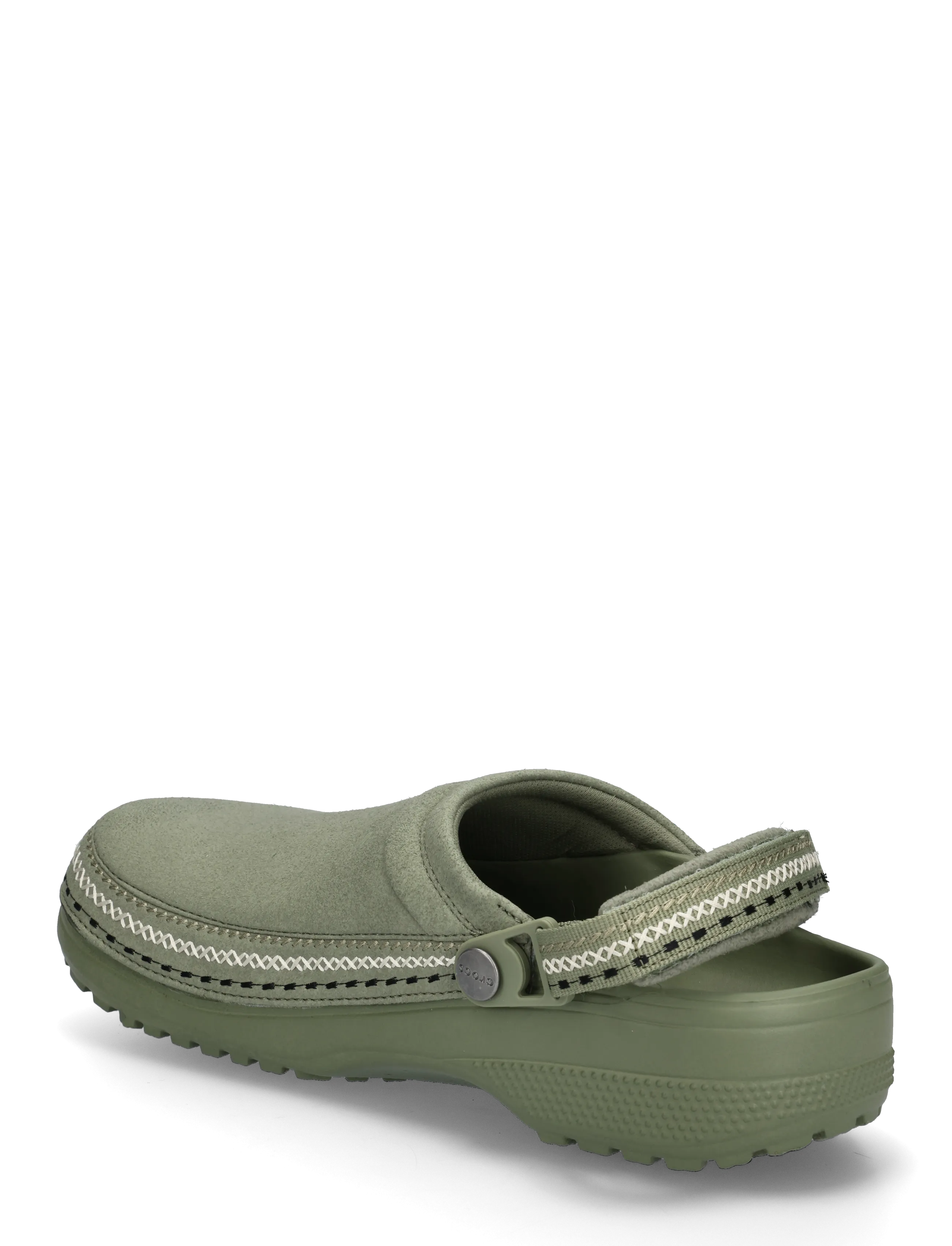 Crocs - Crafted Vegan Suede Stitch - mulor & clogs - cargo - 1