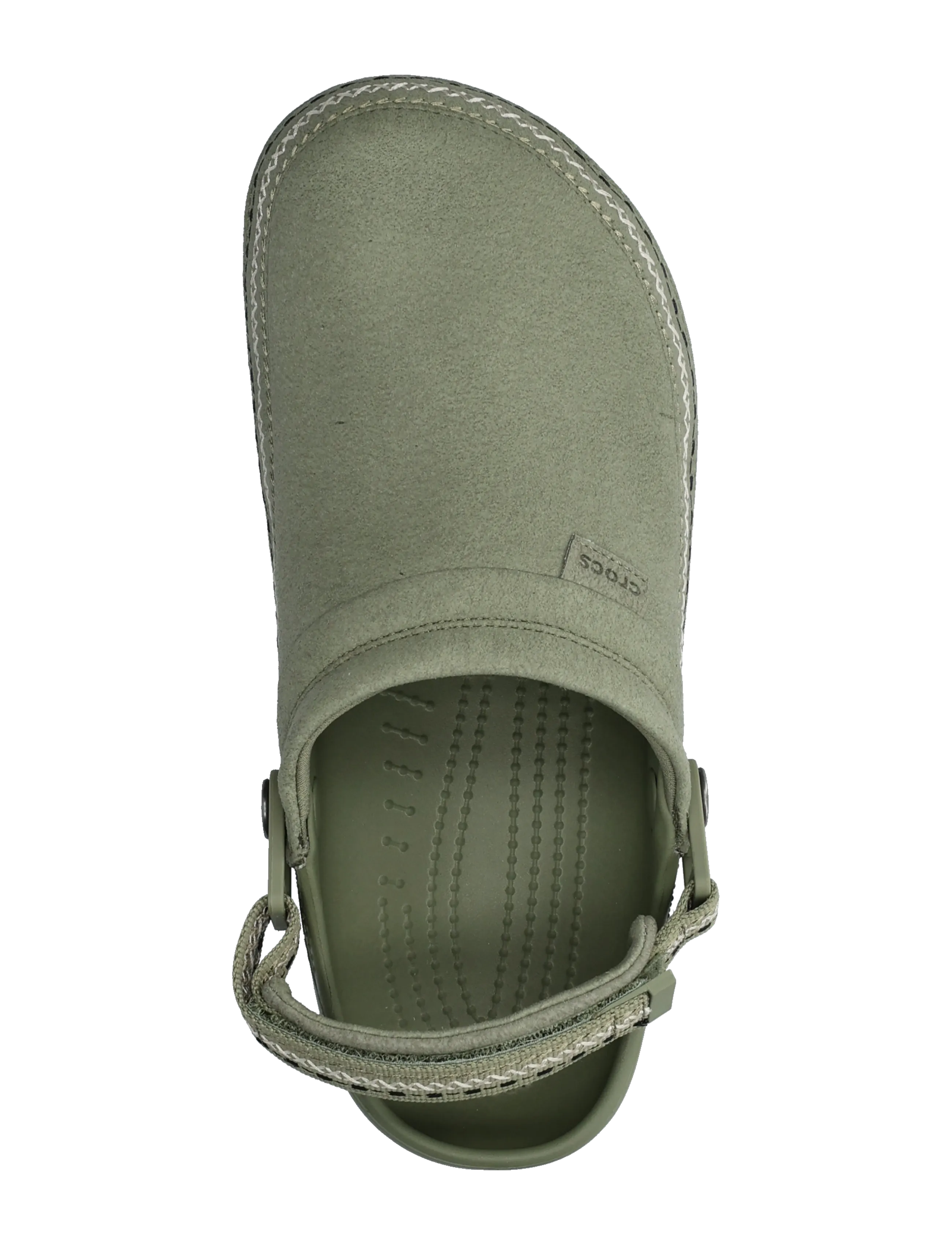 Crocs - Crafted Vegan Suede Stitch - mulor & clogs - cargo - 3