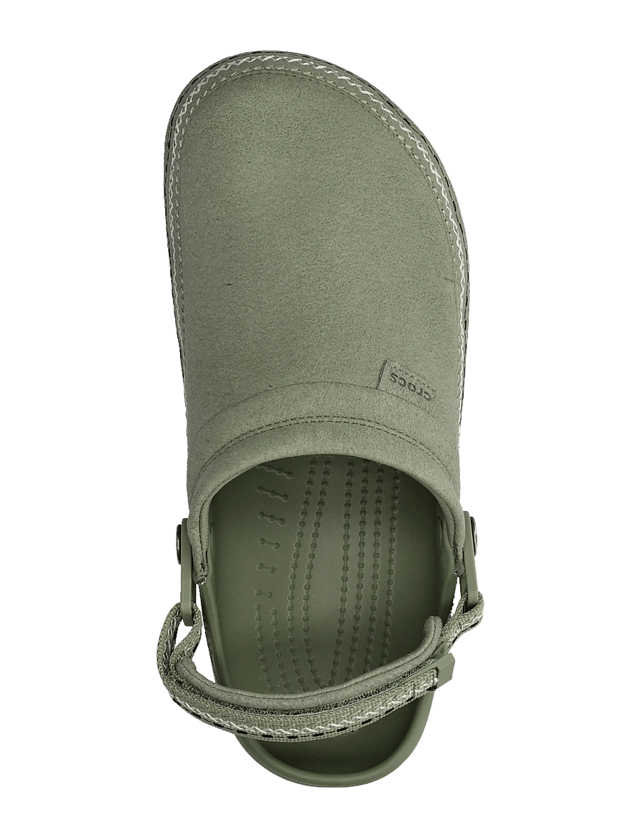 Crocs - Crafted Vegan Suede Stitch - mulor & clogs - cargo - 3