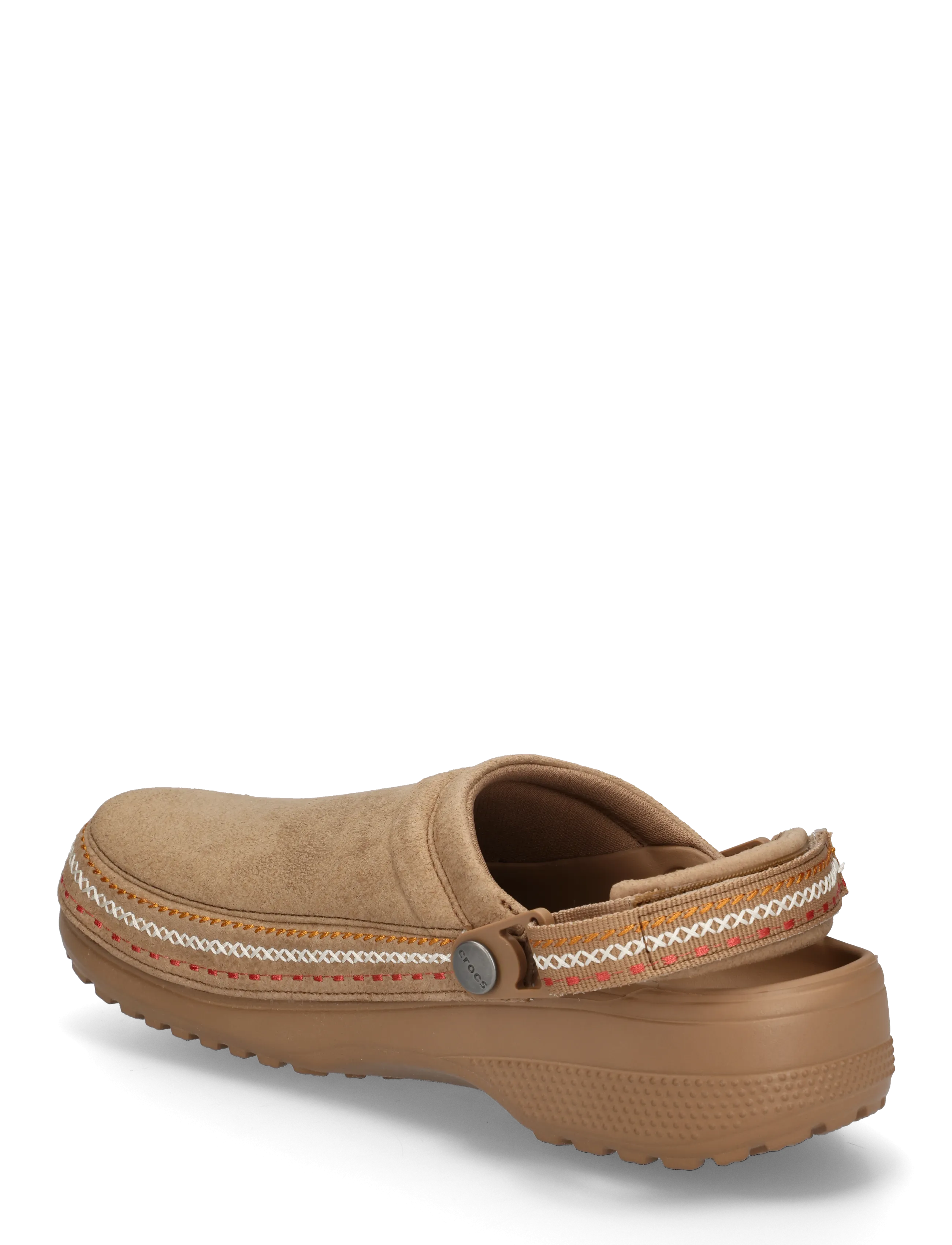 Crocs - Crafted Vegan Suede Stitch - mulor & clogs - sepia - 1