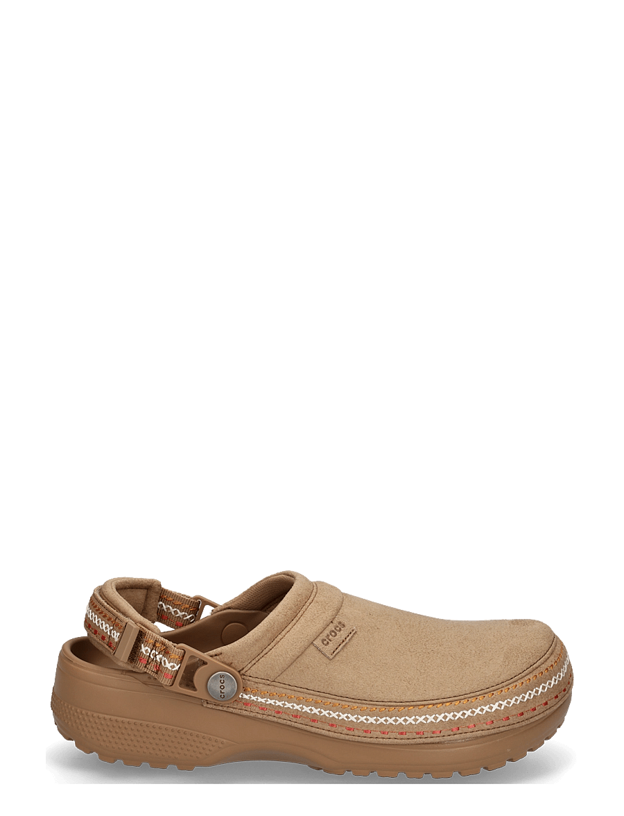 Crocs - Crafted Vegan Suede Stitch - pantoletten & clogs - sepia - 2