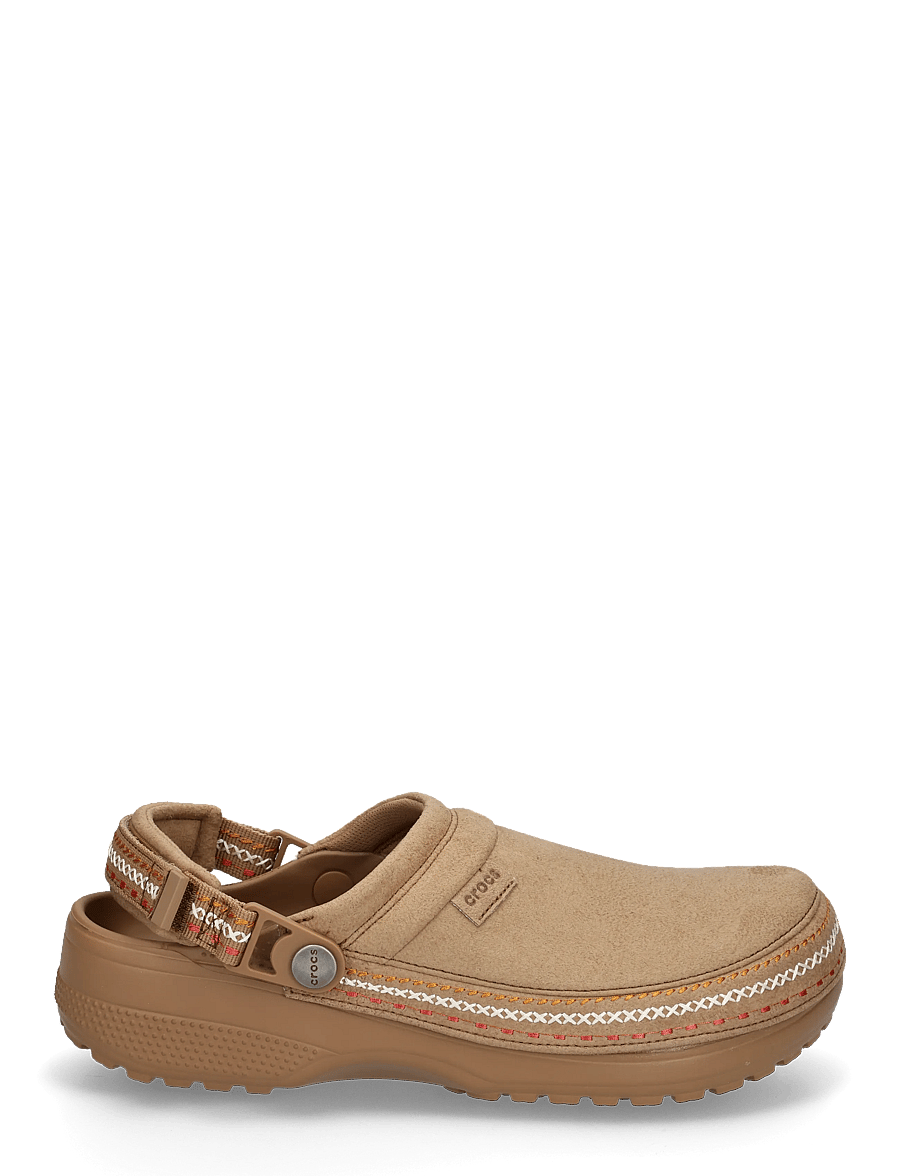 Crocs - Crafted Vegan Suede Stitch - mulor & clogs - sepia - 2