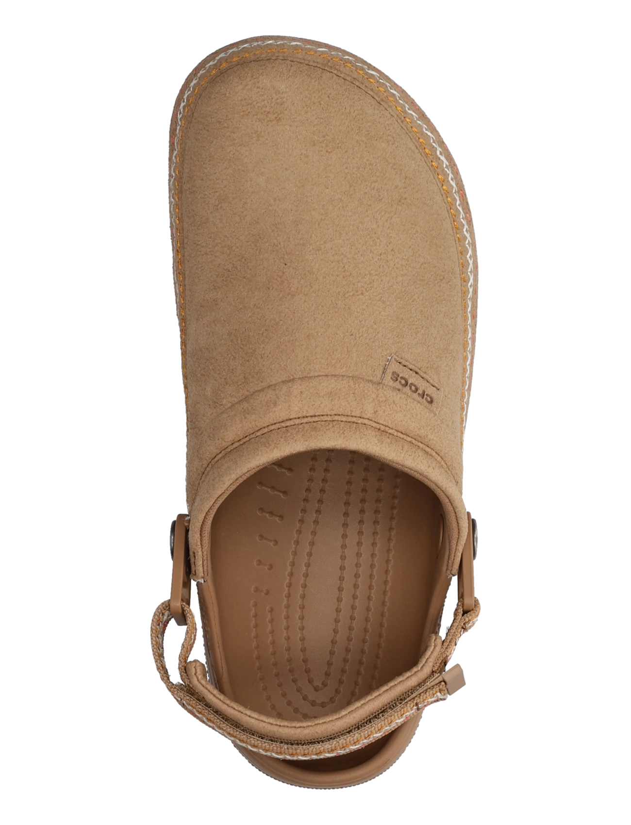 Crocs - Crafted Vegan Suede Stitch - pantoletten & clogs - sepia - 3