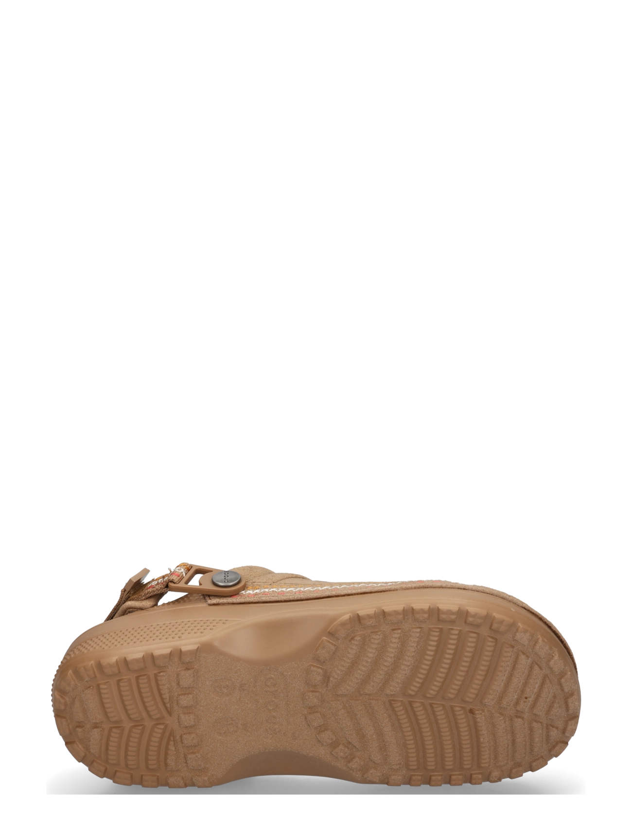 Crocs - Crafted Vegan Suede Stitch - pantoletten & clogs - sepia - 4