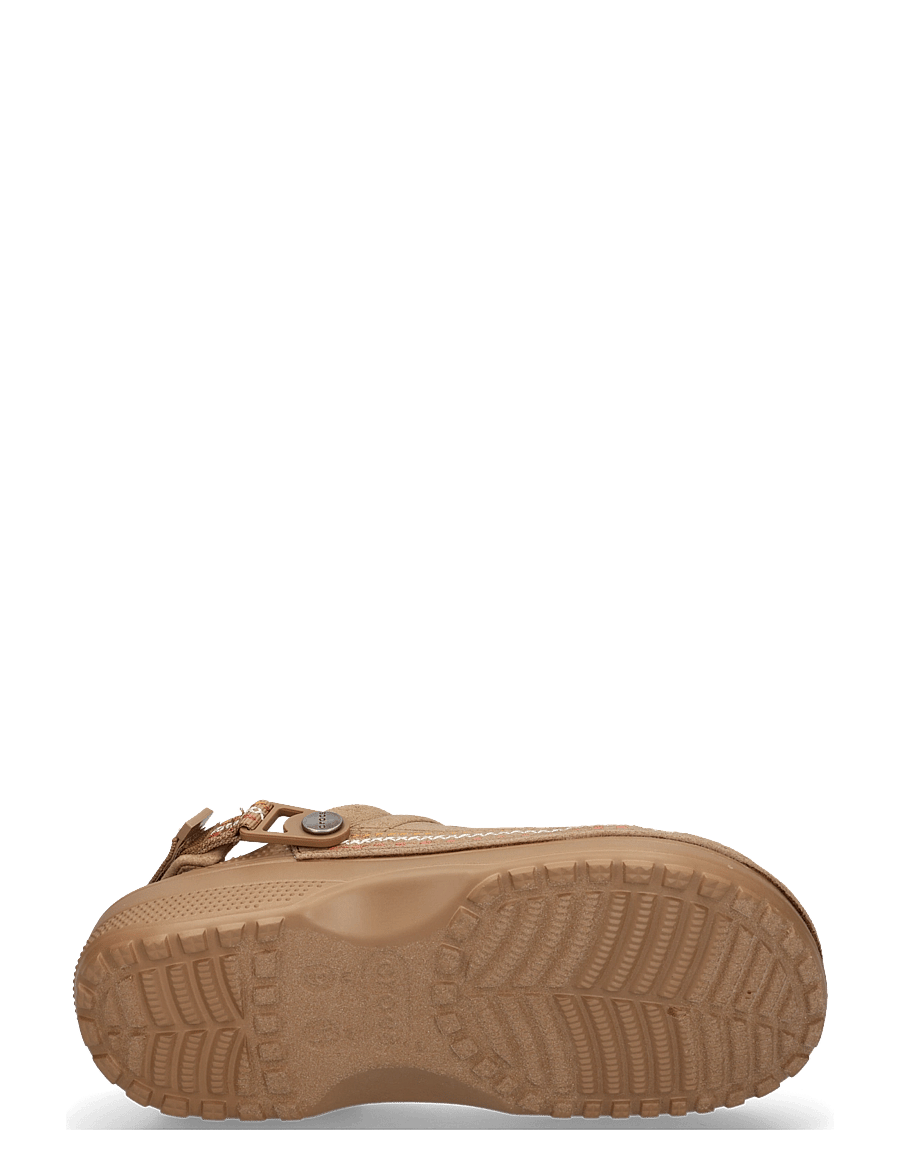 Crocs - Crafted Vegan Suede Stitch - pantoletten & clogs - sepia - 4