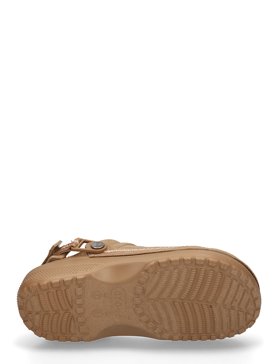 Crocs - Crafted Vegan Suede Stitch - mulor & clogs - sepia - 4