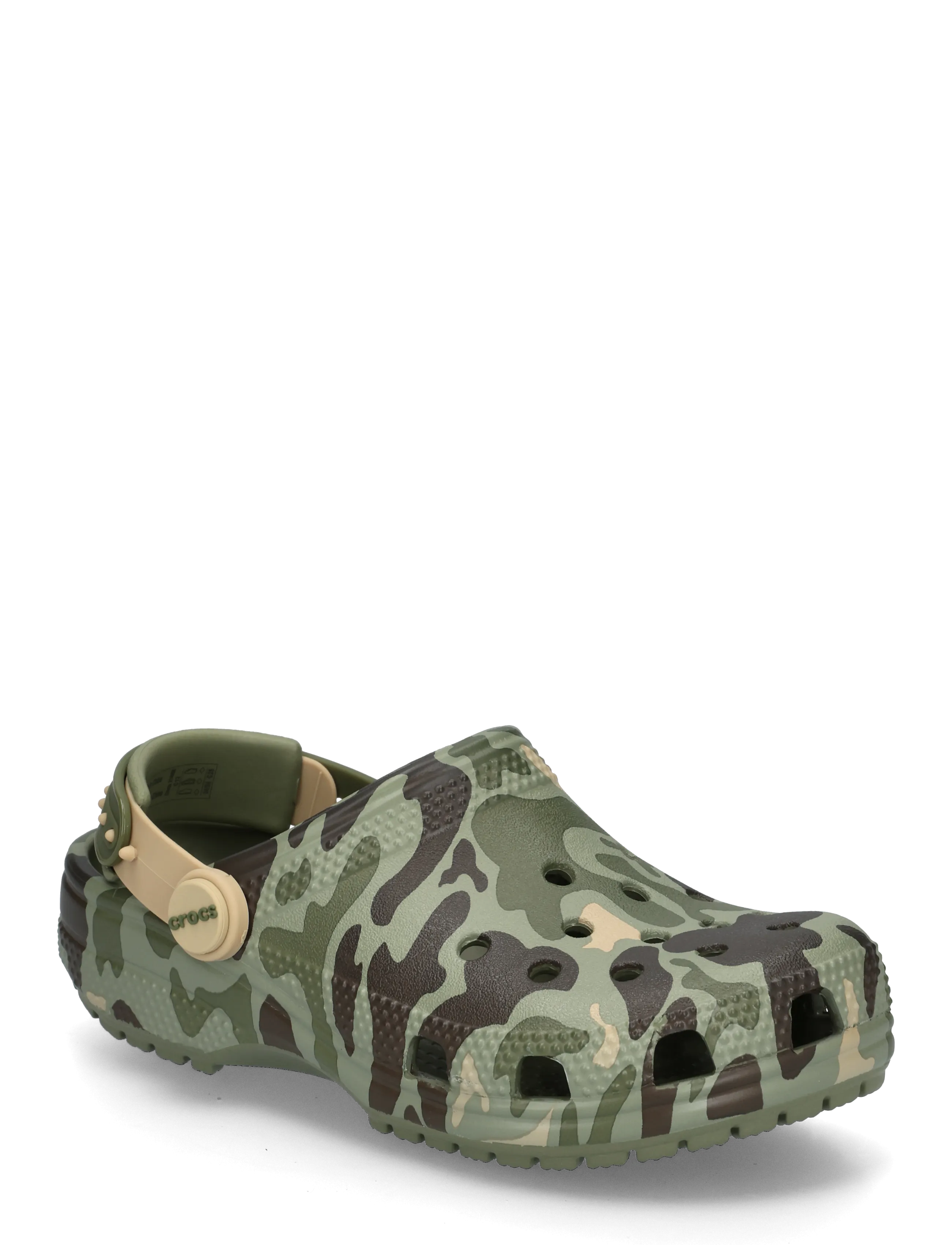 Crocs Clsc Snap Backstrap Camo Clg K, Kinder, Camouflage Clog, Mehrfarbig/gemustert, Gr.34/35