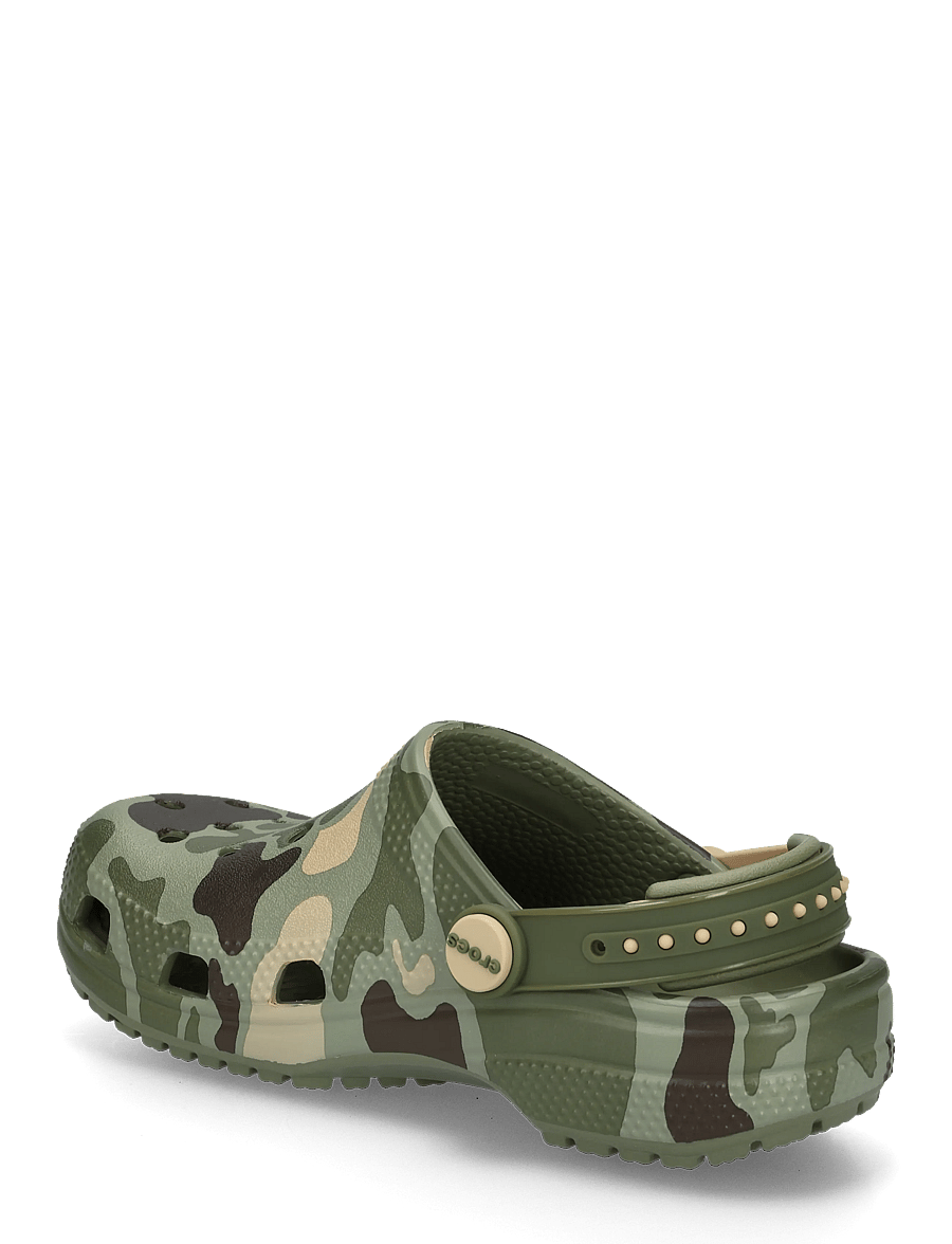 Crocs - Clsc Snap BackStrap Camo Clg K - clogs - cargo/multi - 1