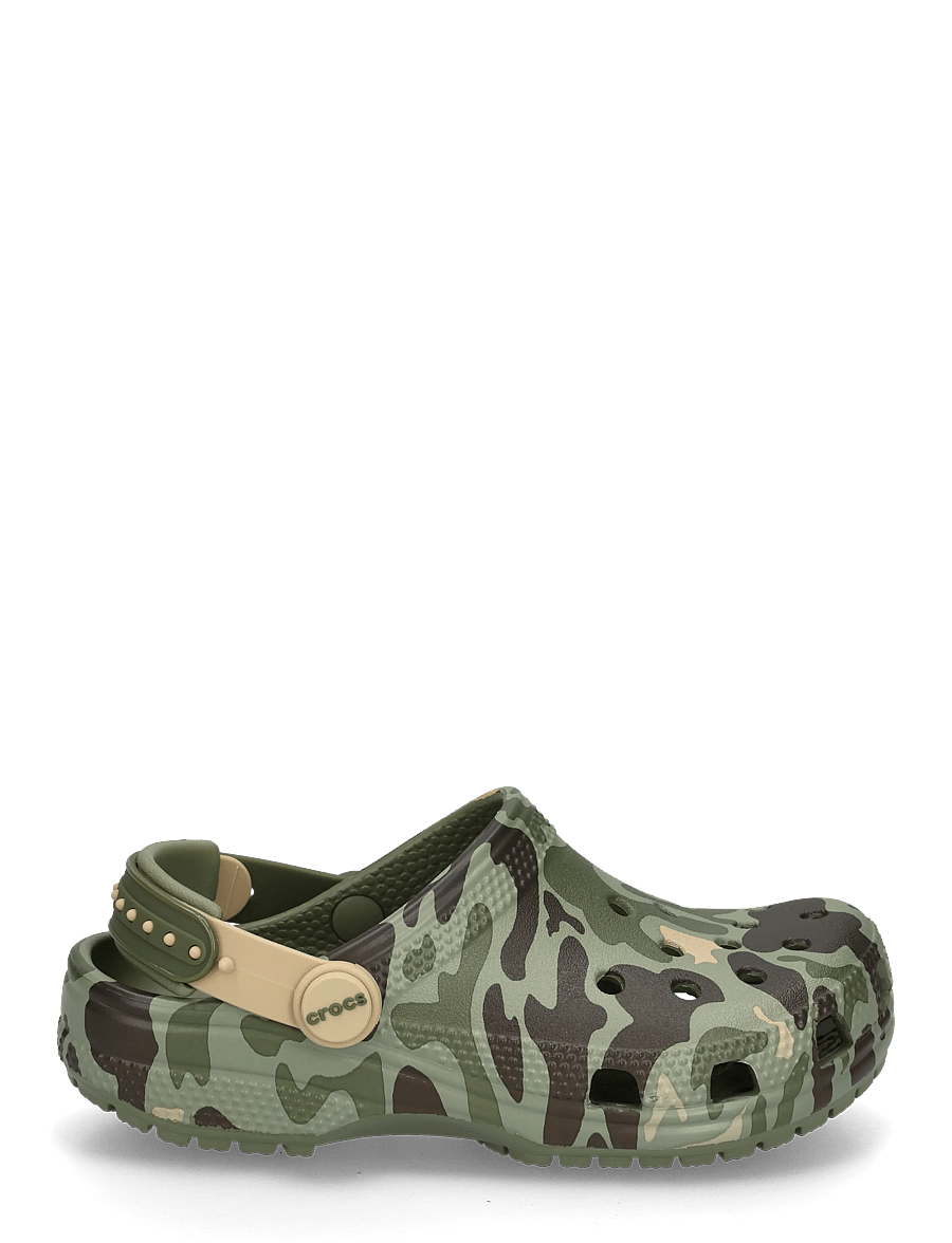 Crocs - Clsc Snap BackStrap Camo Clg K - clogs - cargo/multi - 2
