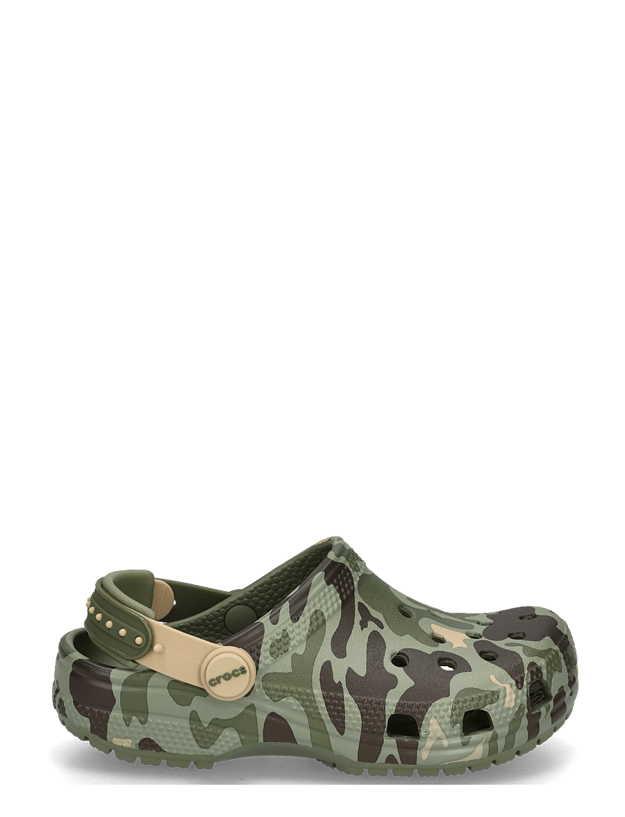 Crocs - Clsc Snap BackStrap Camo Clg K - clogs - cargo/multi - 2