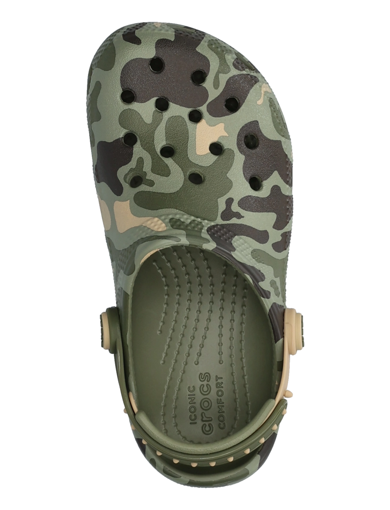 Crocs - Clsc Snap BackStrap Camo Clg K - clogs - cargo/multi - 3