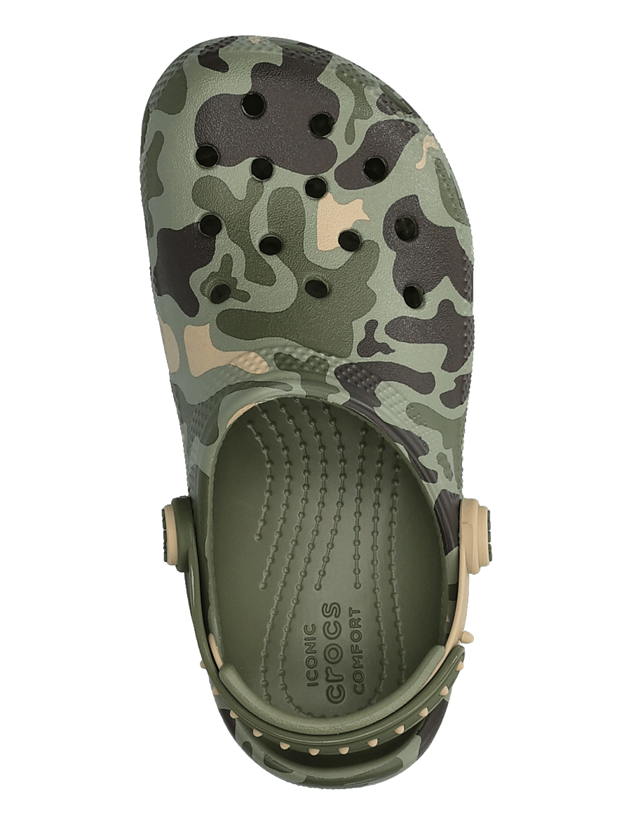 Crocs - Clsc Snap BackStrap Camo Clg K - clogs - cargo/multi - 3