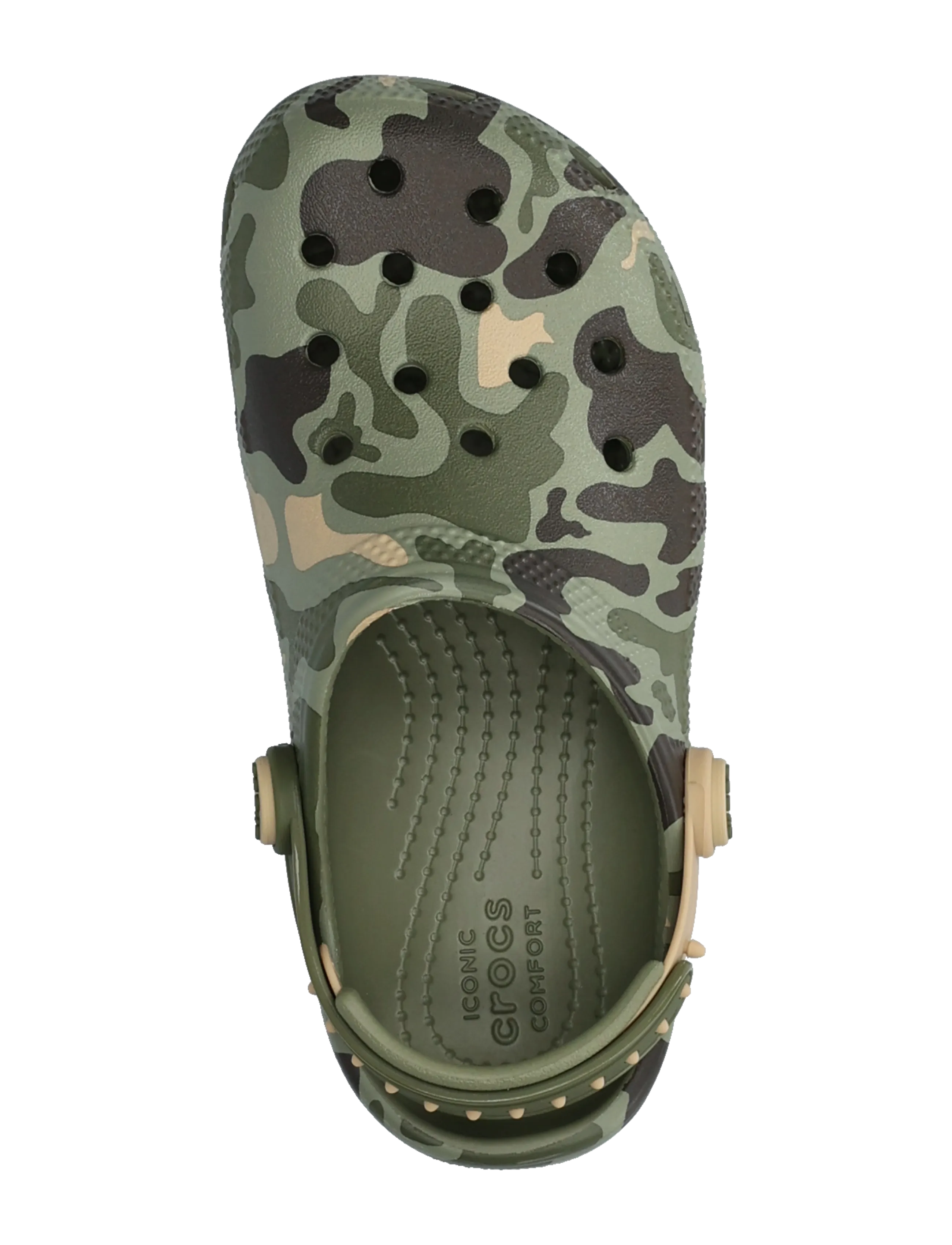 Crocs - Clsc Snap BackStrap Camo Clg K - clogs - cargo/multi - 3