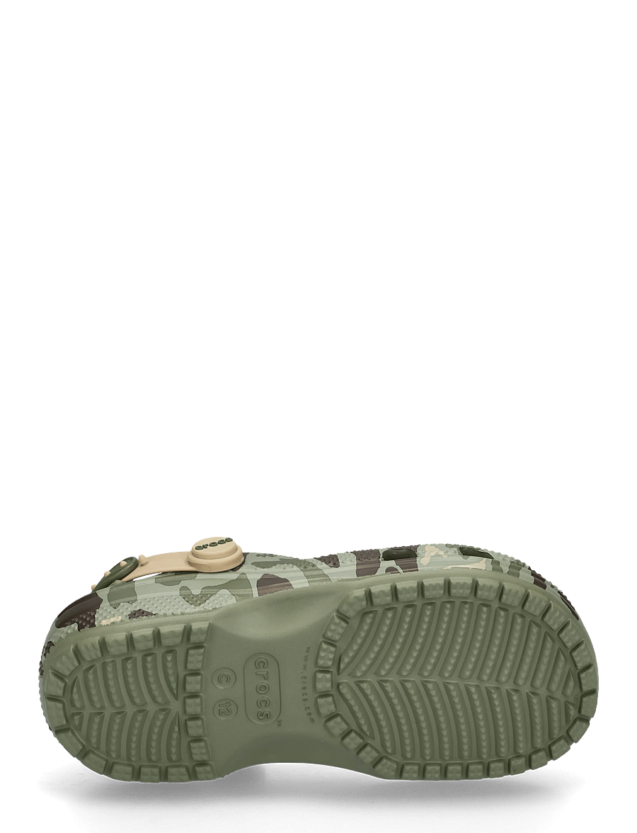 Crocs - Clsc Snap BackStrap Camo Clg K - clogs - cargo/multi - 4