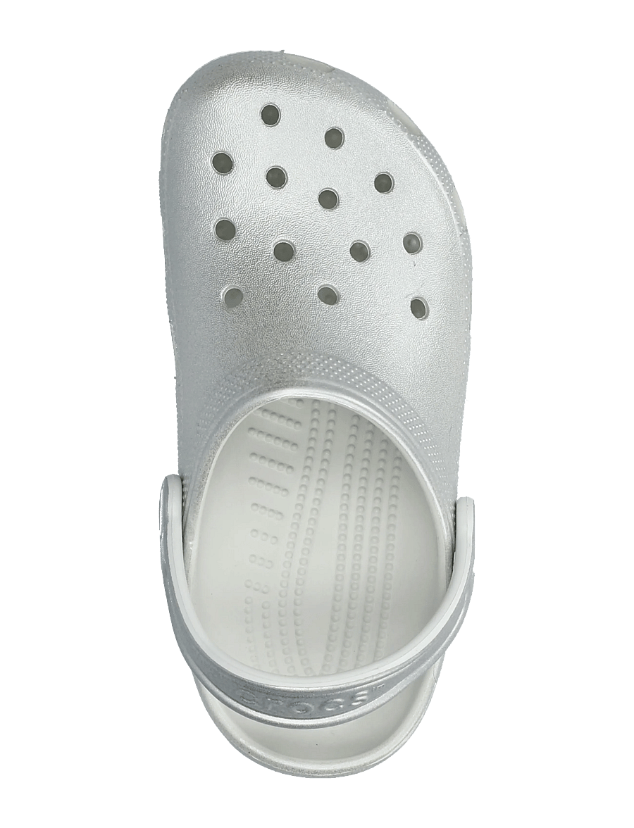 Crocs - Classic Tinted Metallic Clog K - clogs - silver - 3