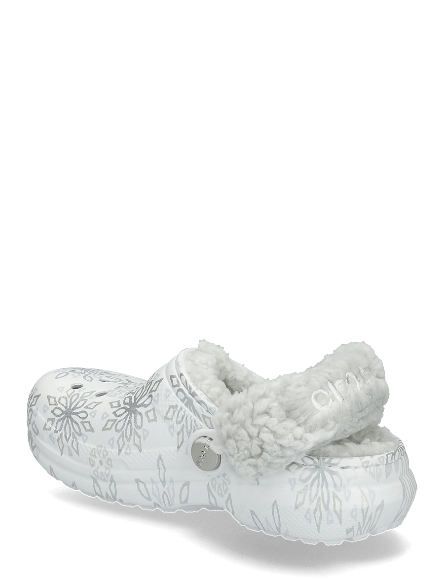 Crocs - ClMetallicSnowflakesFlceLndCgK - clogs - snow white - 1