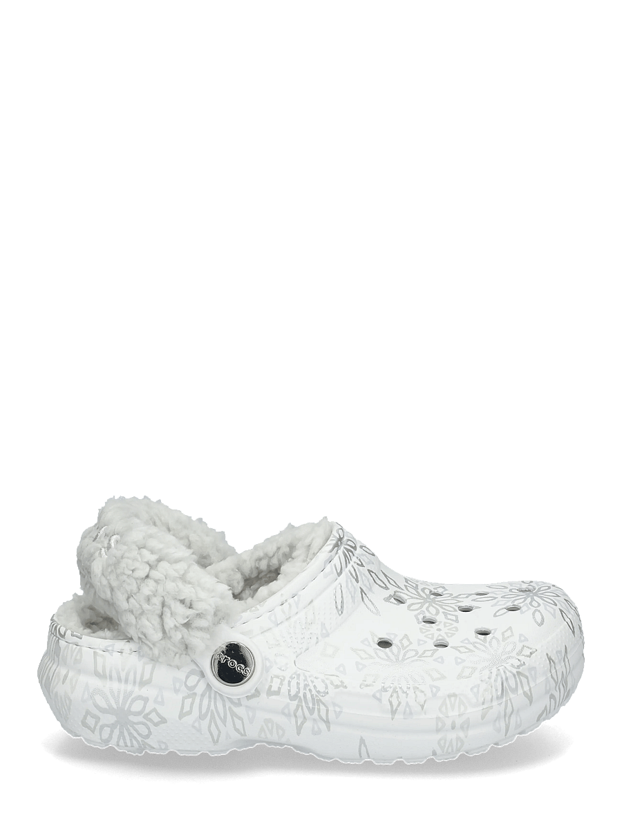 Crocs - ClMetallicSnowflakesFlceLndCgK - clogs - snow white - 2