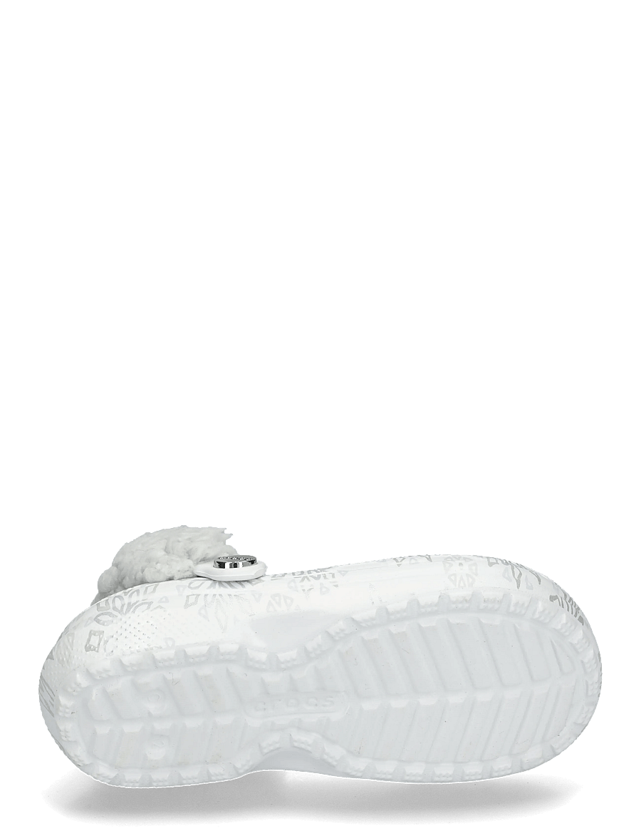 Crocs - ClMetallicSnowflakesFlceLndCgK - clogs - snow white - 4