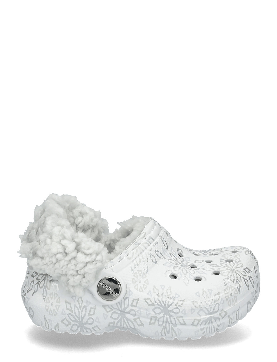 Crocs - ClMetallicSnowflakesFlceLndCgT - clogs - snow white - 2