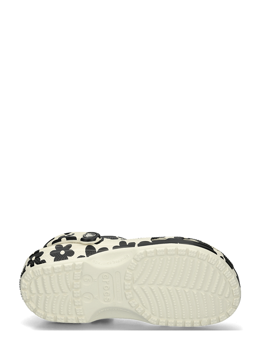 Crocs - Classic Pop Petals Clog - clogs - summit white/multi - 4