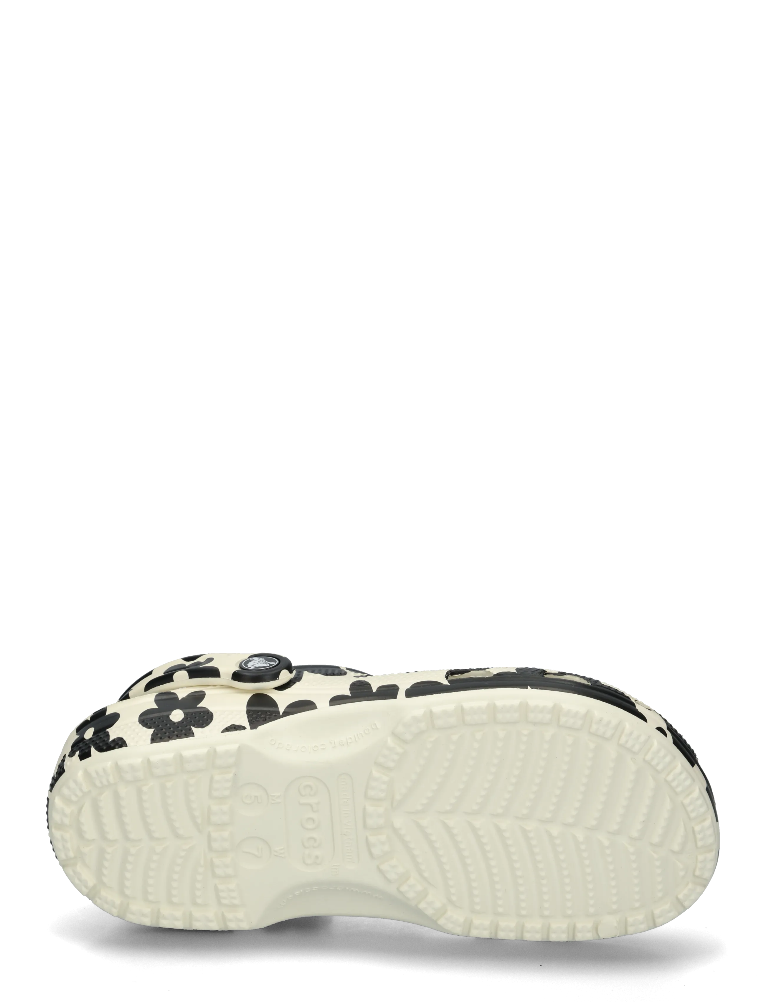 Crocs - Classic Pop Petals Clog - efterårsbesparelser - summit white/multi - 4