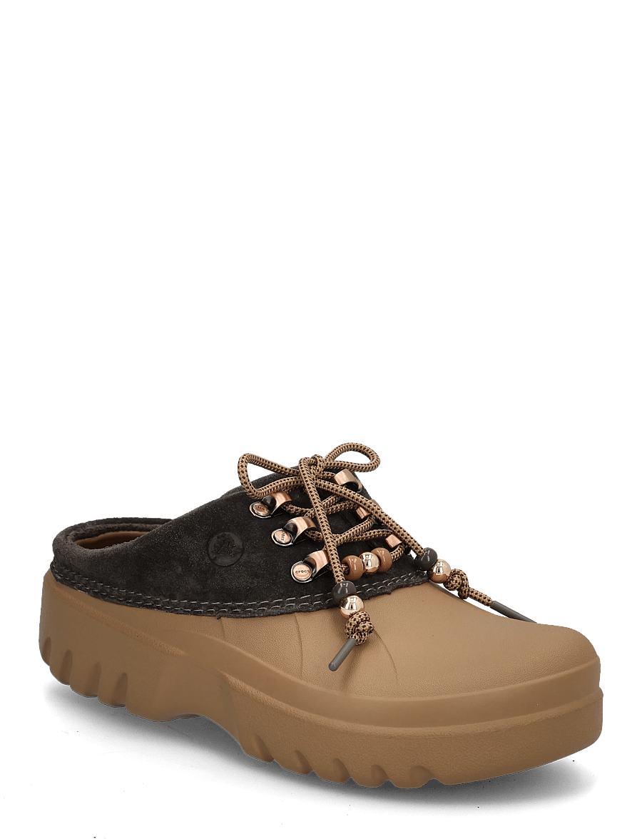 Crocs - Axle Suede Mule - kotad - sepia/dark cocoa - 0