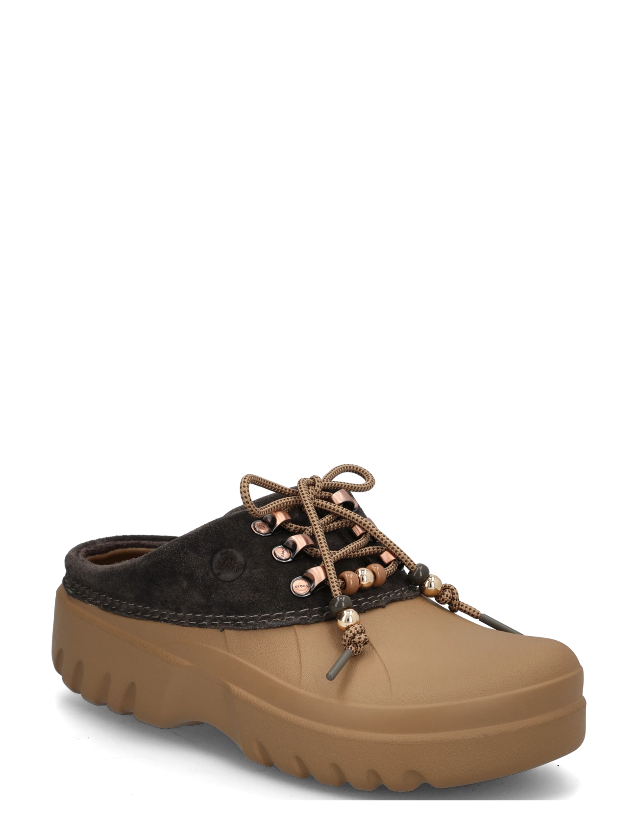 Crocs Axle Suede Mule - Jalanõud - SEPIA/DARK COCOA / brown