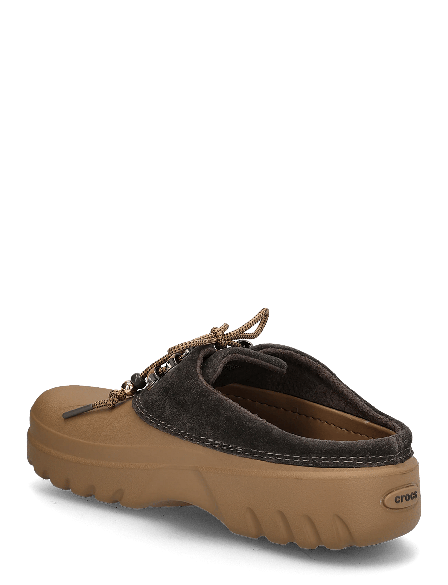 Crocs - Axle Suede Mule - kotad - sepia/dark cocoa - 1