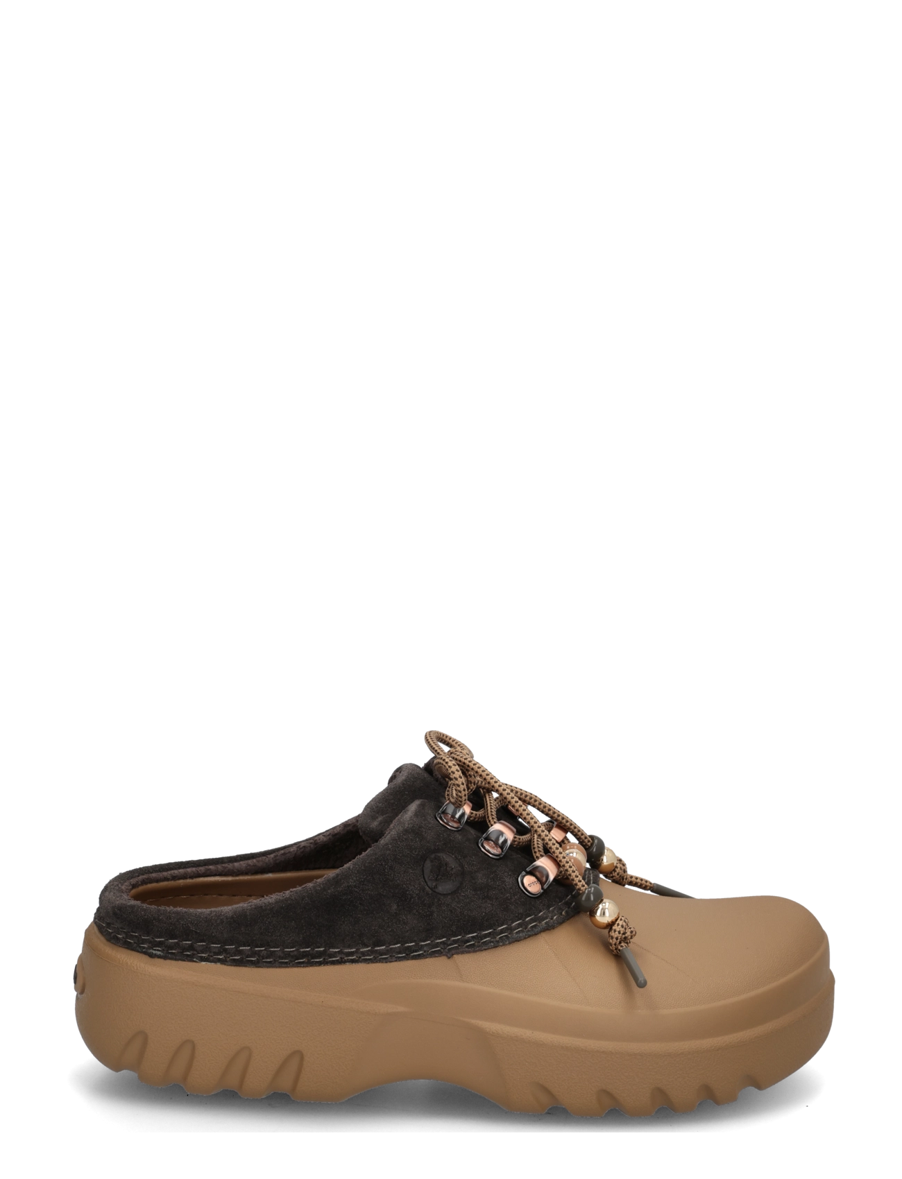 Crocs - Axle Suede Mule - flade mules - sepia/dark cocoa - 2