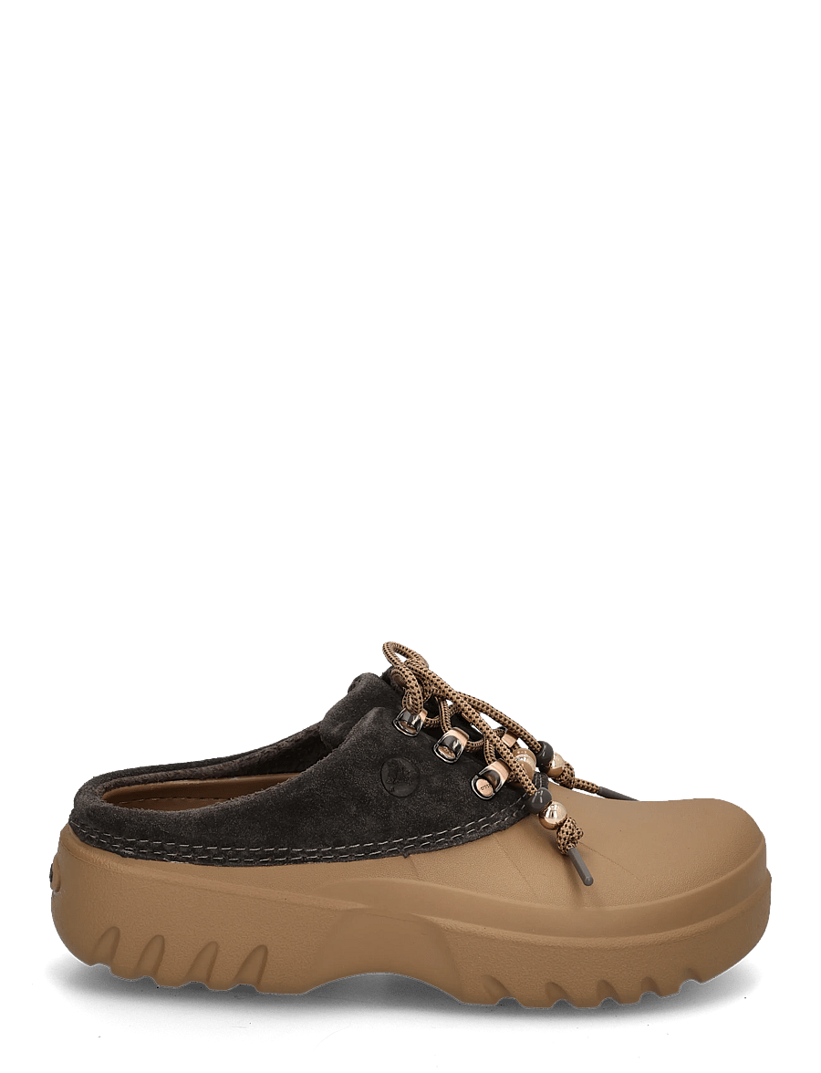 Crocs - Axle Suede Mule - kotad - sepia/dark cocoa - 2