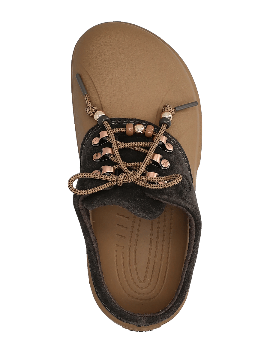 Crocs - Axle Suede Mule - kotad - sepia/dark cocoa - 3