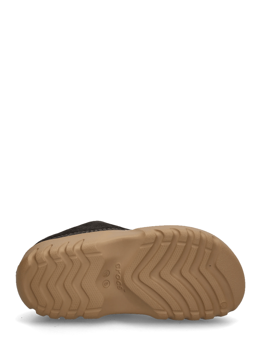Crocs - Axle Suede Mule - kotad - sepia/dark cocoa - 4